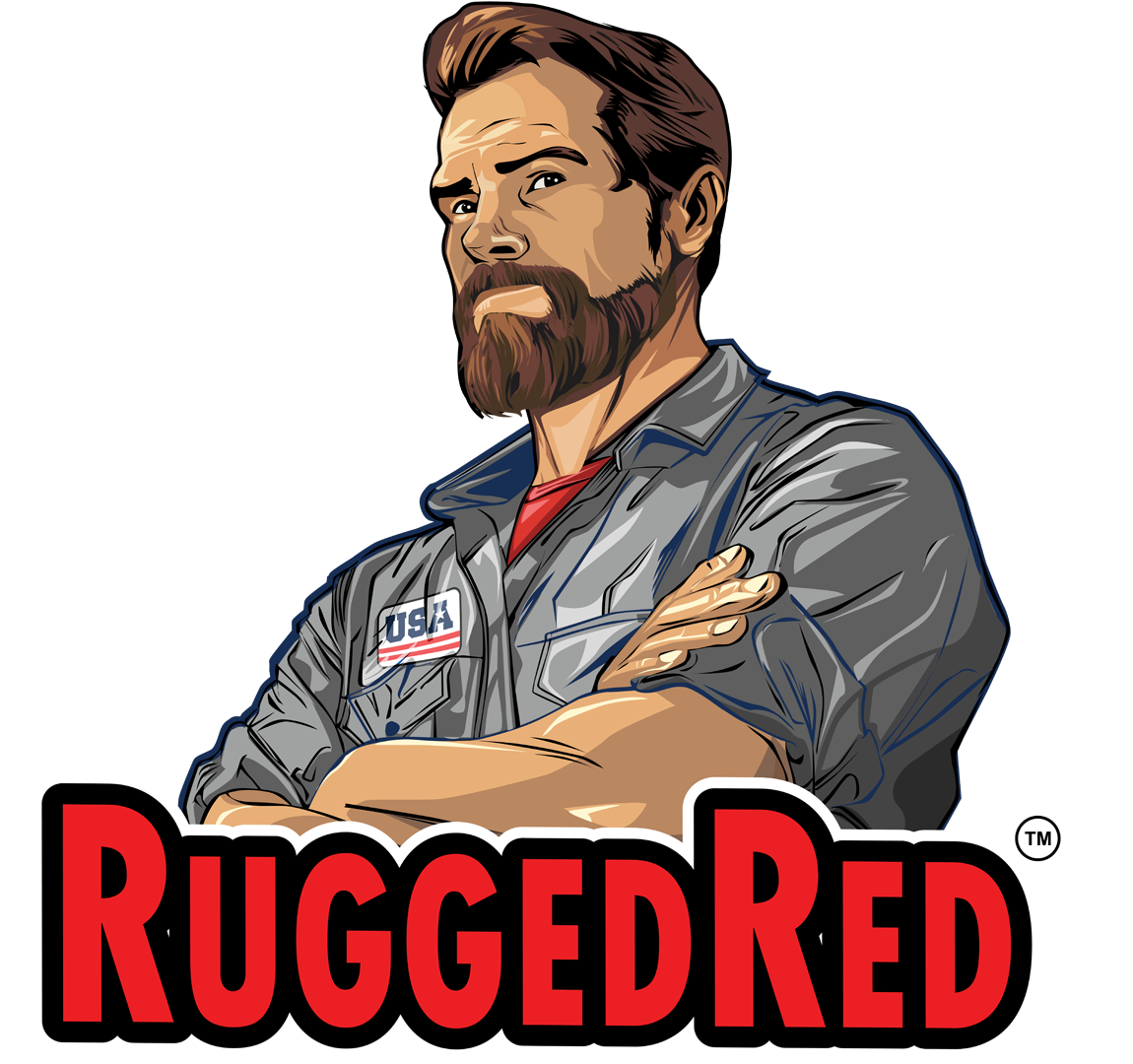 Rugged Red Mascot